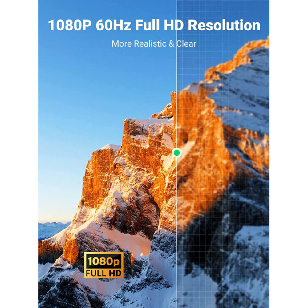 UGREEN HDMI to DVI Cable 2M Bi-Directional DVI-D 24+1 1080P Full HD Monitor Projector Graphics Card (10135) Ugreen