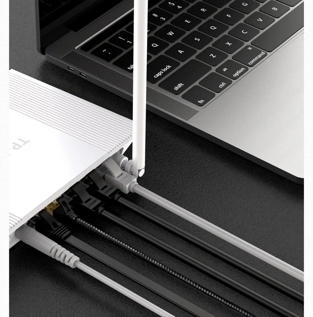 UGREEN Cat 6 Ethernet Cable 1M Core-8 U/UTP 1000Mbps LAN Network Computer Printer Router Switch Network Element (20159) Ugreen