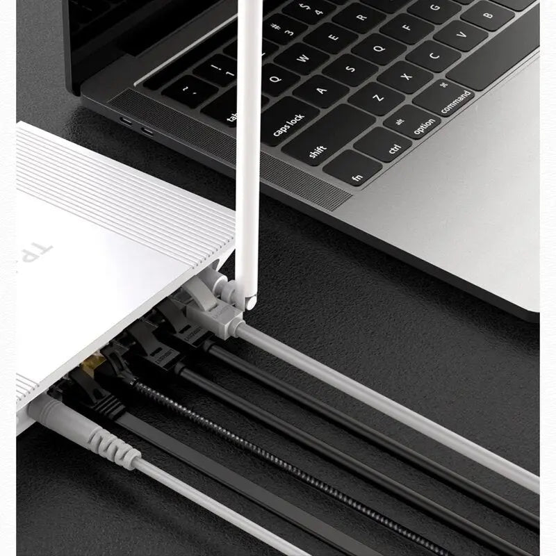 UGREEN Cat 6 Ethernet Cable 2M Core-8 U/UTP 1000Mbps LAN Network Router Switch Network Element Gigabit RJ45 Cable (20160) Ugreen