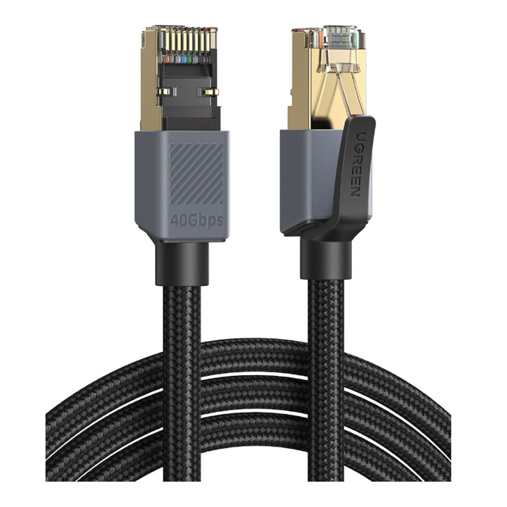 UGREEN 5M Cat 8 Ethernet Cable 40Gbps 2000MHz F/FTP Shielded Gold-Plated RJ45 LAN Cable (85731)