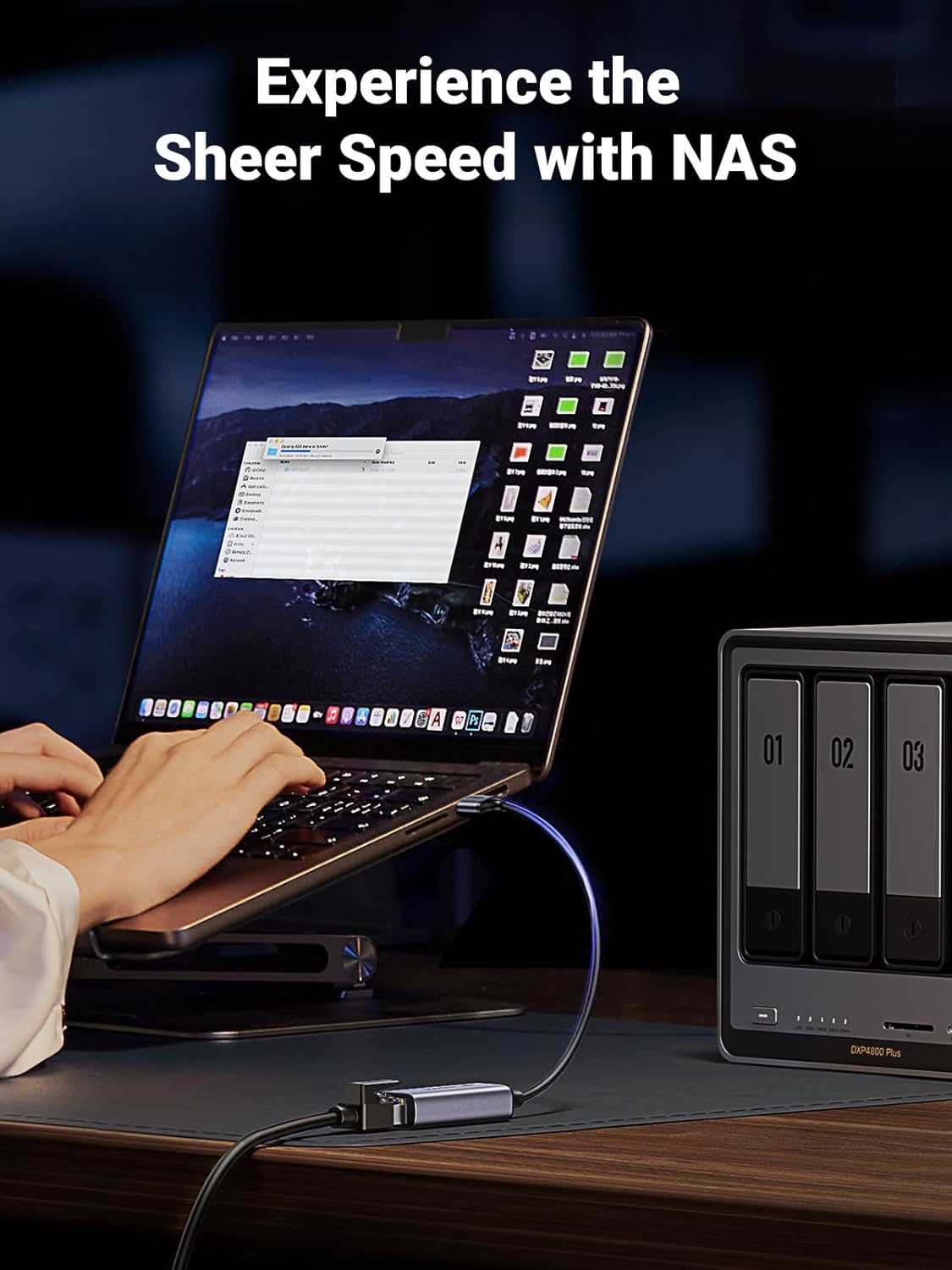 UGREEN USB to Ethernet Adapter 2.5Gb Aluminum USB 3.0 RJ45 Network LAN Dongle Laptop MacBook Air Pro XPS Windows (25051) Ugreen