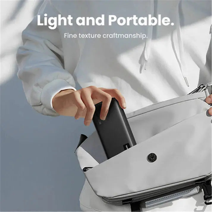 UGREEN 10000mAh Power Bank 20W PD QC 3.0 Two-Way Fast Charging Portable Charger iPhone Samsung Xiaomi OnePlus iPad (25742) Ugreen