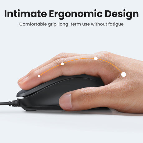 GREEN USB Wired Optical Mouse 3 Button 1200DPI 1.5M Cable Computer Mouse Laptop Desktop PC Gaming Office Mouse 90789 Ugreen