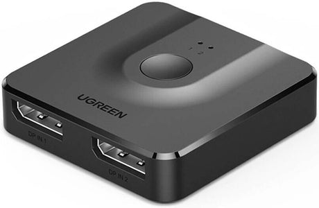 UGREEN CM430 DisplayPort Switch 4K Bi-Directional DP Splitter 2 Input 1 Output Monitor Switcher Computer Graphics Card (60622) - Ugreen India