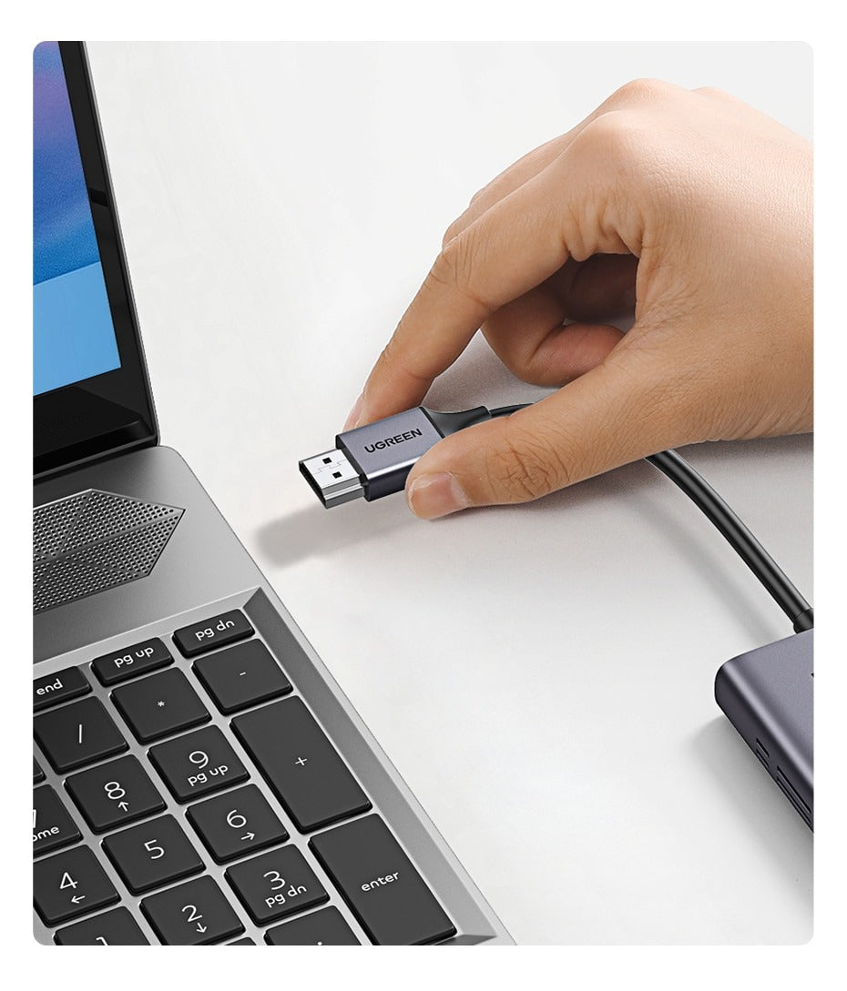 UGREEN 50M Wireless HDMI VGA Extender Transmitter Receiver 1080P 60Hz 5GHz Long Range Display Adapter Kit 50633A Ugreen