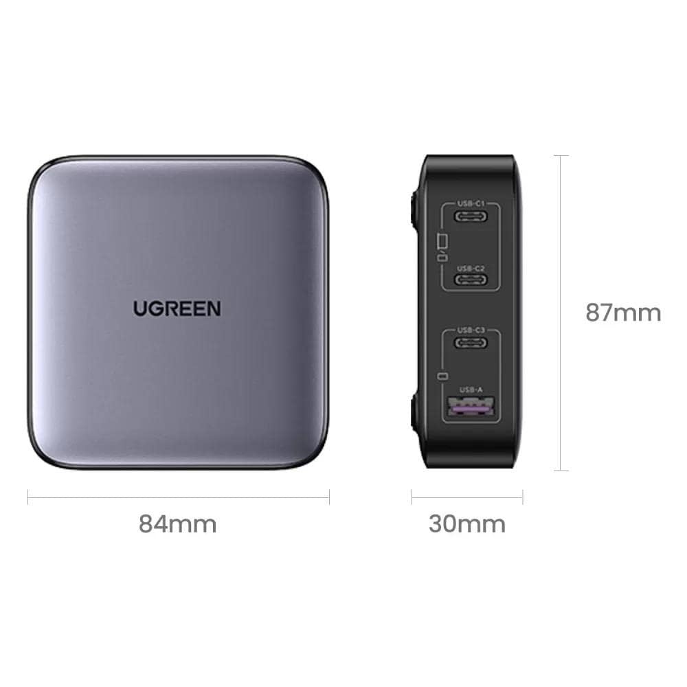 UGREEN Nexode 100W USB-C Charger 4-Port EU GaN II Fast Charger Desktop Laptop MacBook iPhone iPad Galaxy Steam Deck 90928 Ugreen