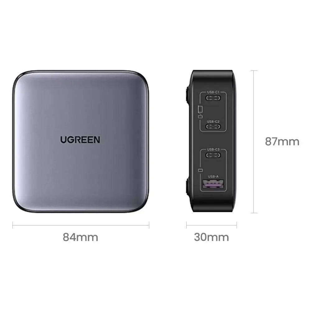 UGREEN Nexode 100W USB-C Charger 4-Port EU GaN II Fast Charger Desktop Laptop MacBook iPhone iPad Galaxy Steam Deck 90928 Ugreen