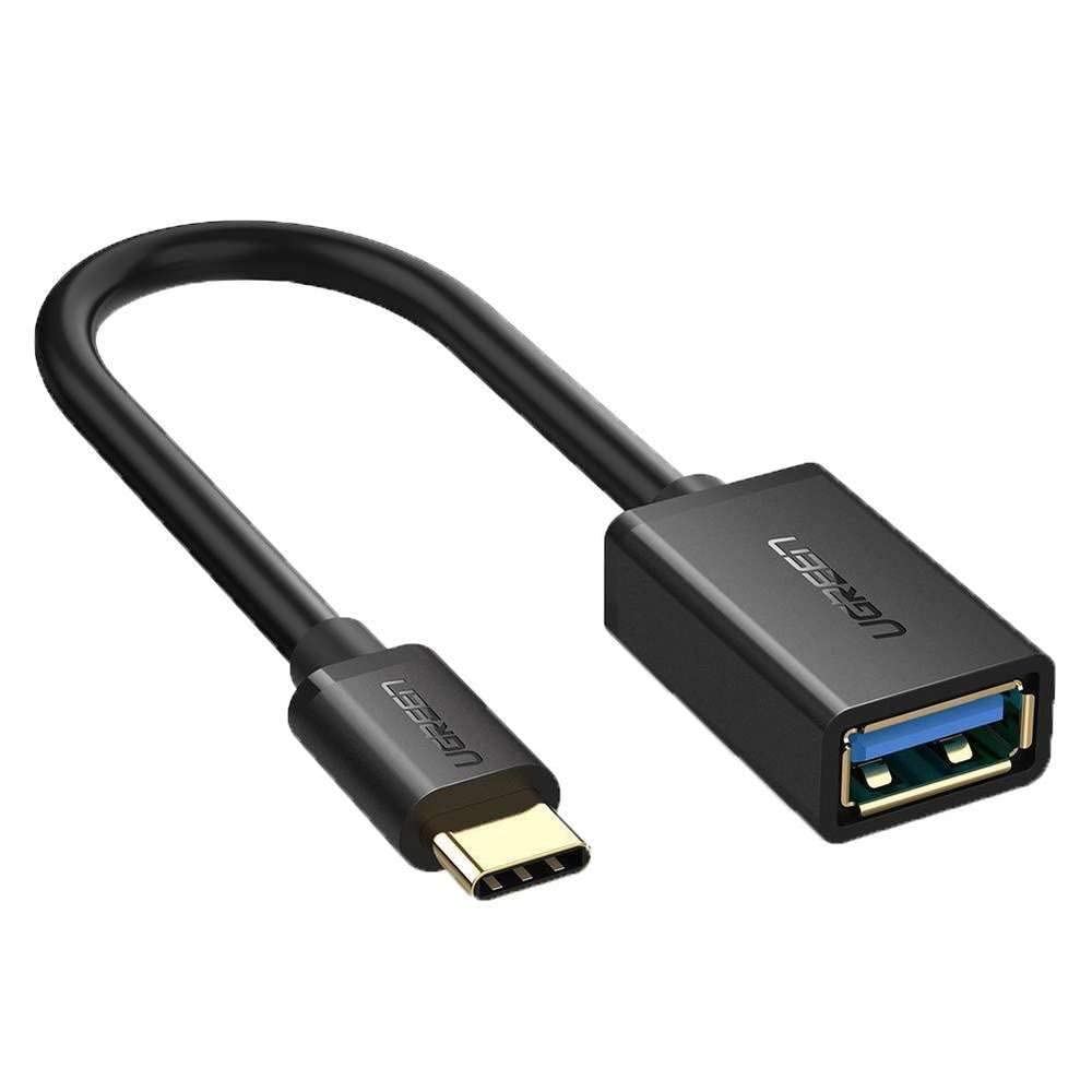 UGREEN USB C Male to USB 3.0 A Female Adapter Type C OTG Cable MacBook Pro Samsung Galaxy S10 S9 Note 9 Google Pixel (30701) Ugreen