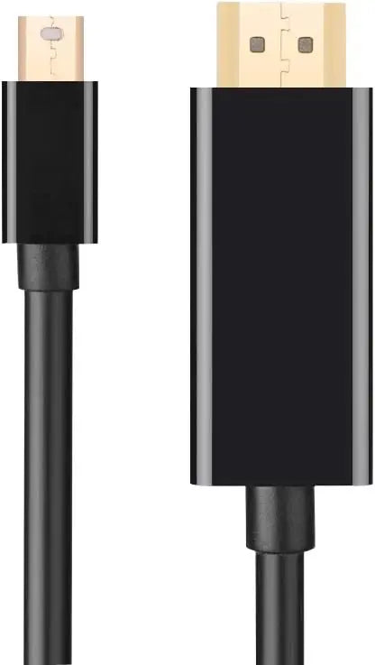 UGREEN Mini DisplayPort to HDMI Cable 1.5M Thunderbolt 2 4K 30Hz mDP HDMI Male MacBook Air Pro iMac Surface Monitor (20848)