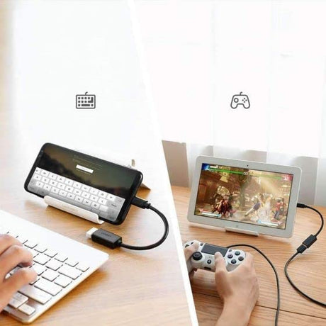 UGREEN USB C Male to USB 3.0 A Female Adapter Type C OTG Cable MacBook Pro Samsung Galaxy S10 S9 Note 9 Google Pixel (30701) Ugreen