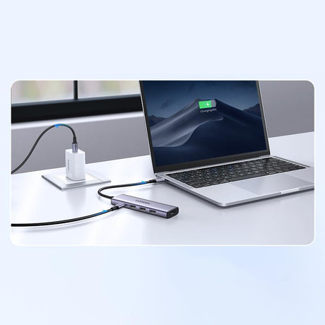 UGREEN 5-in-1 USB C Multiport Dock HDMI 100W Power Delivery 3x USB-A 3.0 5Gbps MacBook iPad Pro Galaxy Surface XPS ThinkPad 15596 Ugreen