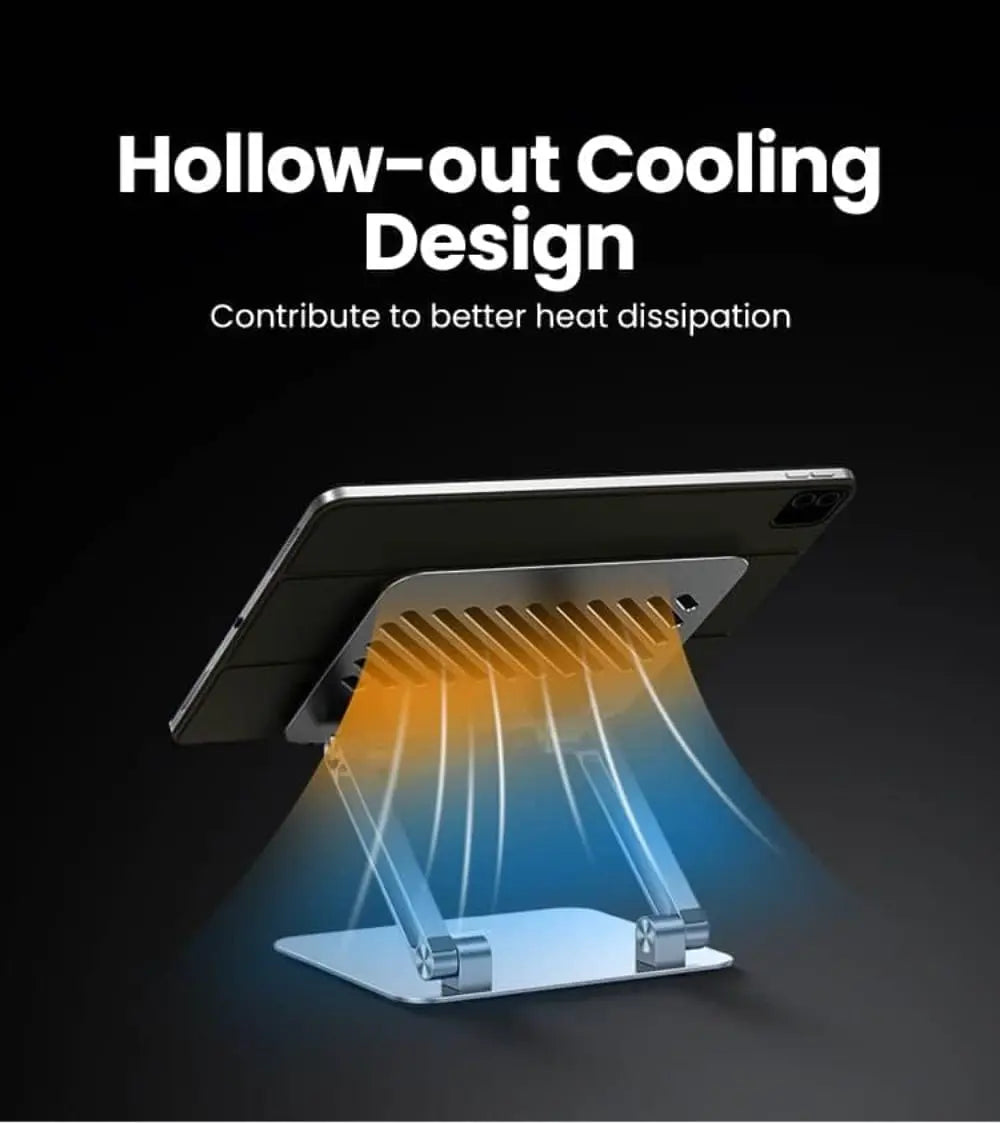 UGREEN Foldable Adjustable Aluminum Laptop Stand Portable Ergonomic Notebook Riser MacBook Dell HP Lenovo ASUS 15.6" (40291) Ugreen