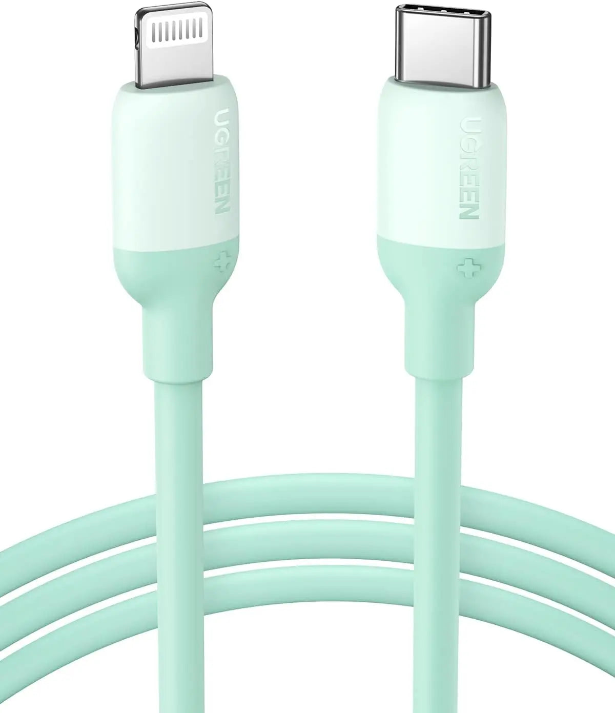 UGREEN 1M USB-C to Lightning Cable MFi Certified PD Fast Charging Data Sync iPhone 15 14 13 12 iPad AirPods 20308 Ugreen