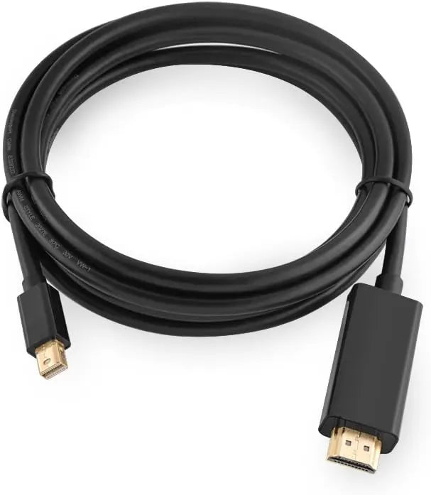 UGREEN Mini DisplayPort to HDMI Cable 1.5M Thunderbolt 2 4K 30Hz mDP HDMI Male MacBook Air Pro iMac Surface Monitor (20848)