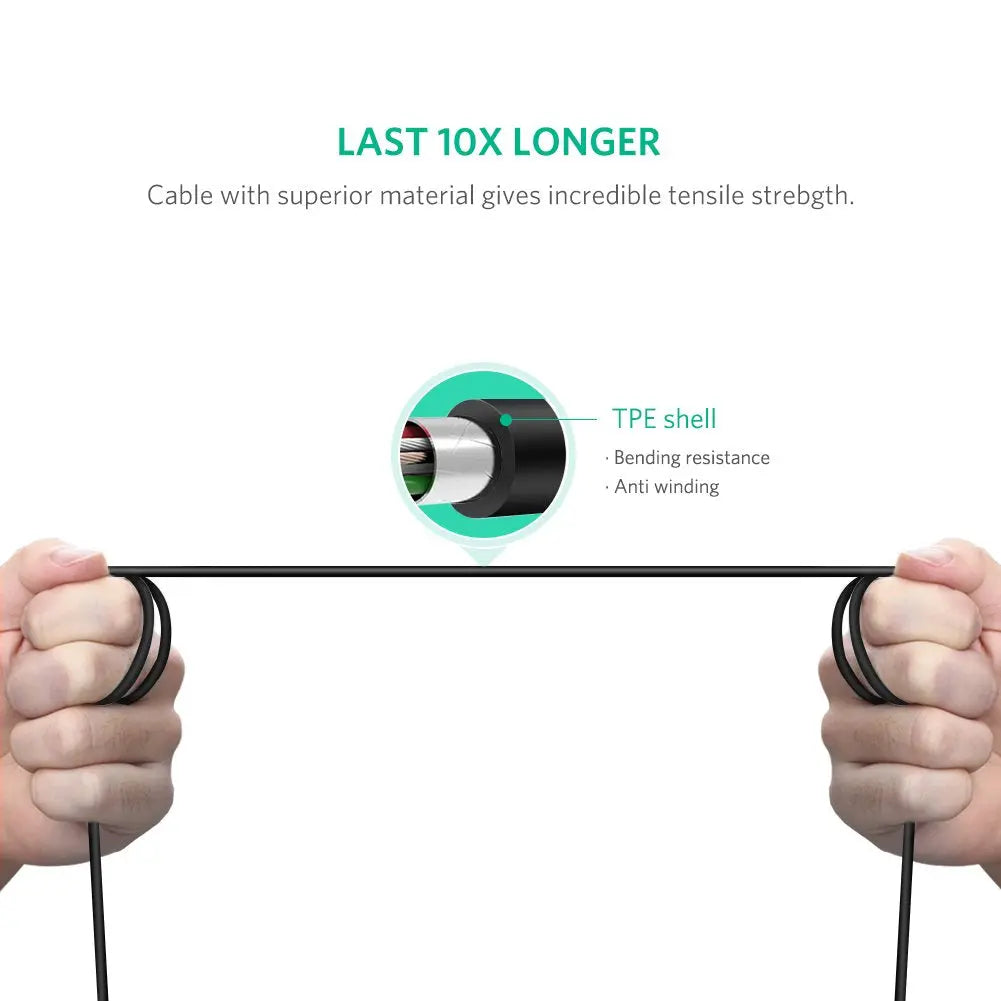 UGREEN USB C to USB Type B 2.0 Printer Scanner Cable 2M MacBook Pro HP Canon Brother Epson Dell Samsung Printer (50446) Ugreen