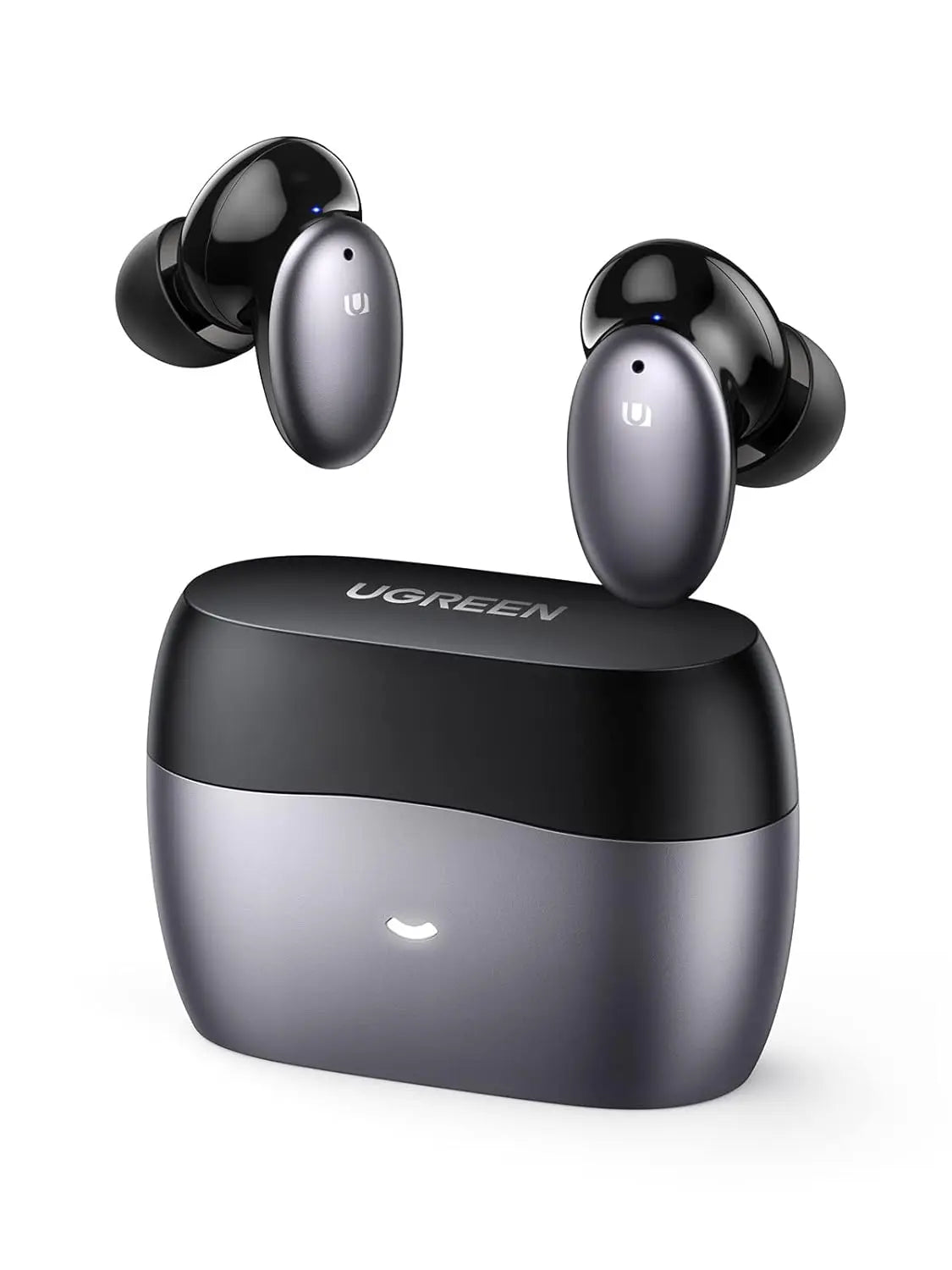 UGREEN HiTune X6 ANC True Wireless Earbuds Bluetooth 5.1 Active Noise Cancelling Deep Bass Clear Calls 26H Playtime USB-C Black 90242