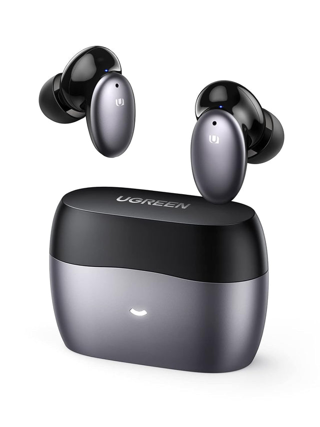 UGREEN HiTune X6 ANC True Wireless Earbuds Bluetooth 5.1 Active Noise Cancelling Deep Bass Clear Calls 26H Playtime USB-C Black 90242 Ugreen