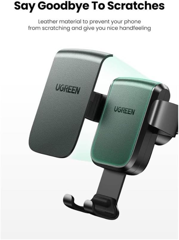 Ugreen Gravity Mobile Phone Holder with Suction Cup, Black (60990B)
