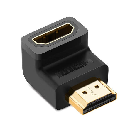 UGREEN HDMI 2.0 Male to Female Adapter Down Right Angle 90 Degree Gold Plated 4K 60Hz HDMI Extension Connector (20109) Ugreen