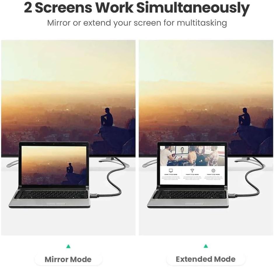 UGREEN 1.5M HDMI 2.1 Cable 8K@60Hz 4K@120Hz Ultra High Speed 48Gbps Dynamic HDR eARC Dolby Vision PS5 Xbox Series X TV Monitor(70320) Ugreen