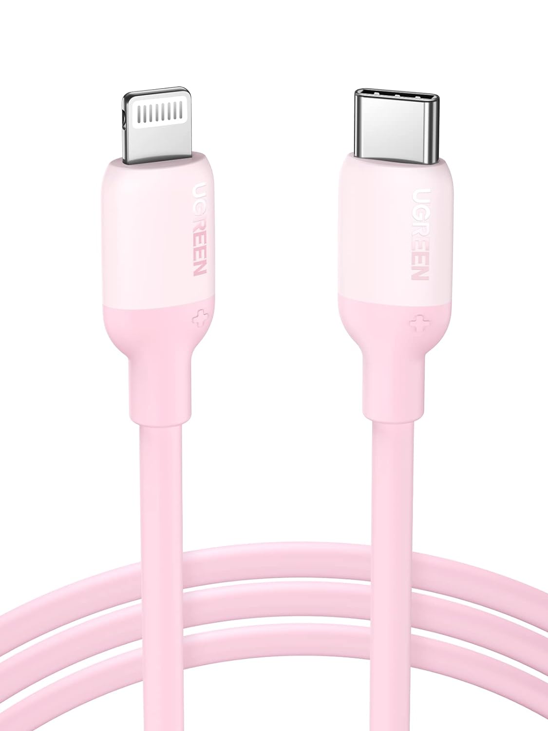 UGREEN 1M USB-C to Lightning Cable MFi Certified PD Fast Charging Data Sync iPhone 15 14 13 12 iPad AirPods 60625 Ugreen