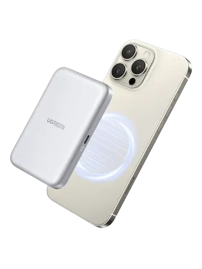 UGREEN MagSafe SSD Enclosure iPhone 16/15 M.2 NVMe 10Gbps External Hard Drive 100W PD Fast Charging Storage Case (55151) Ugreen