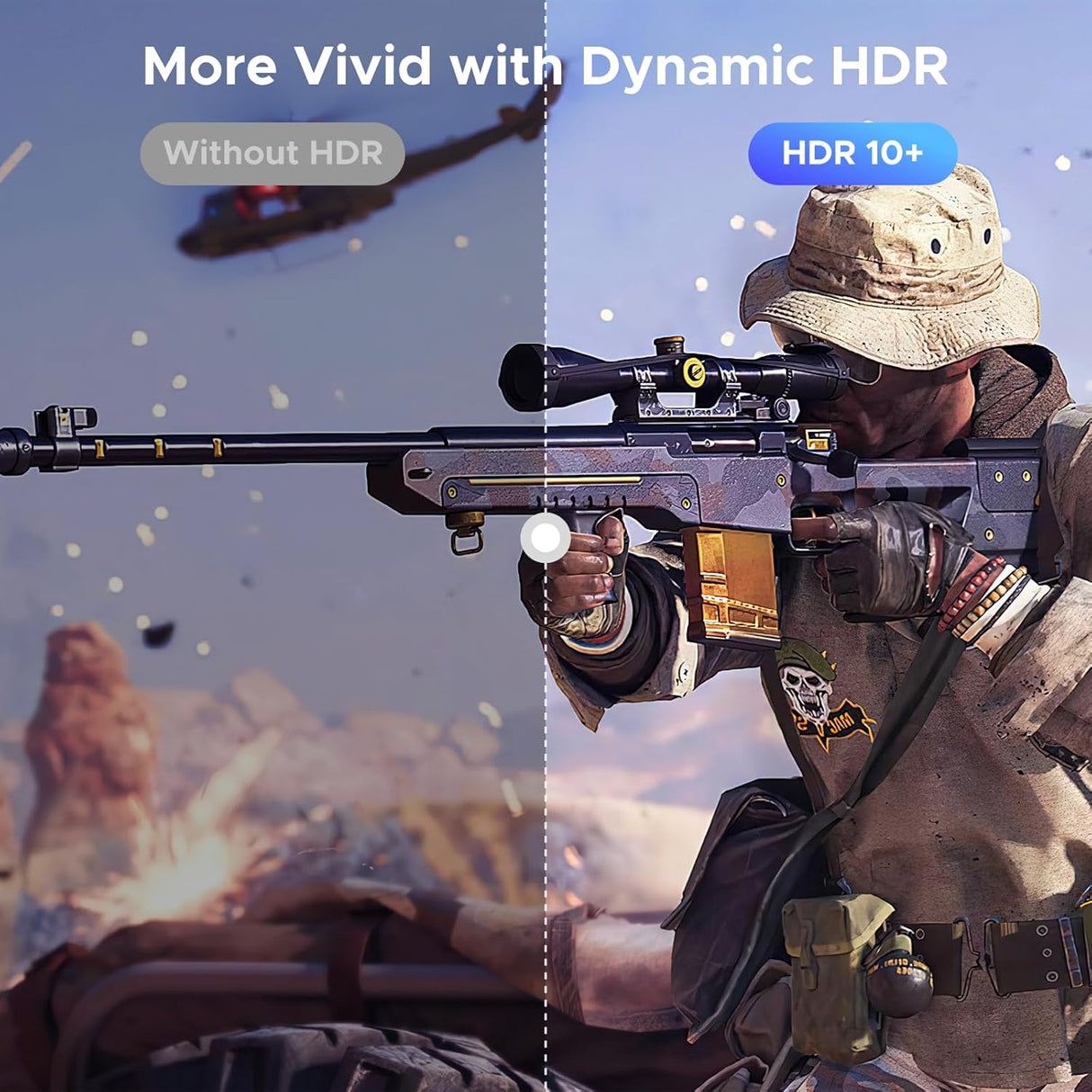 UGREEN 2 USB C to 1 HDMI Switch 4K 60Hz Aluminum Switcher 2 Computer HDR HDCP2.2 Laptop MacBook Air Pro iMac Desktop (55451) Ugreen India