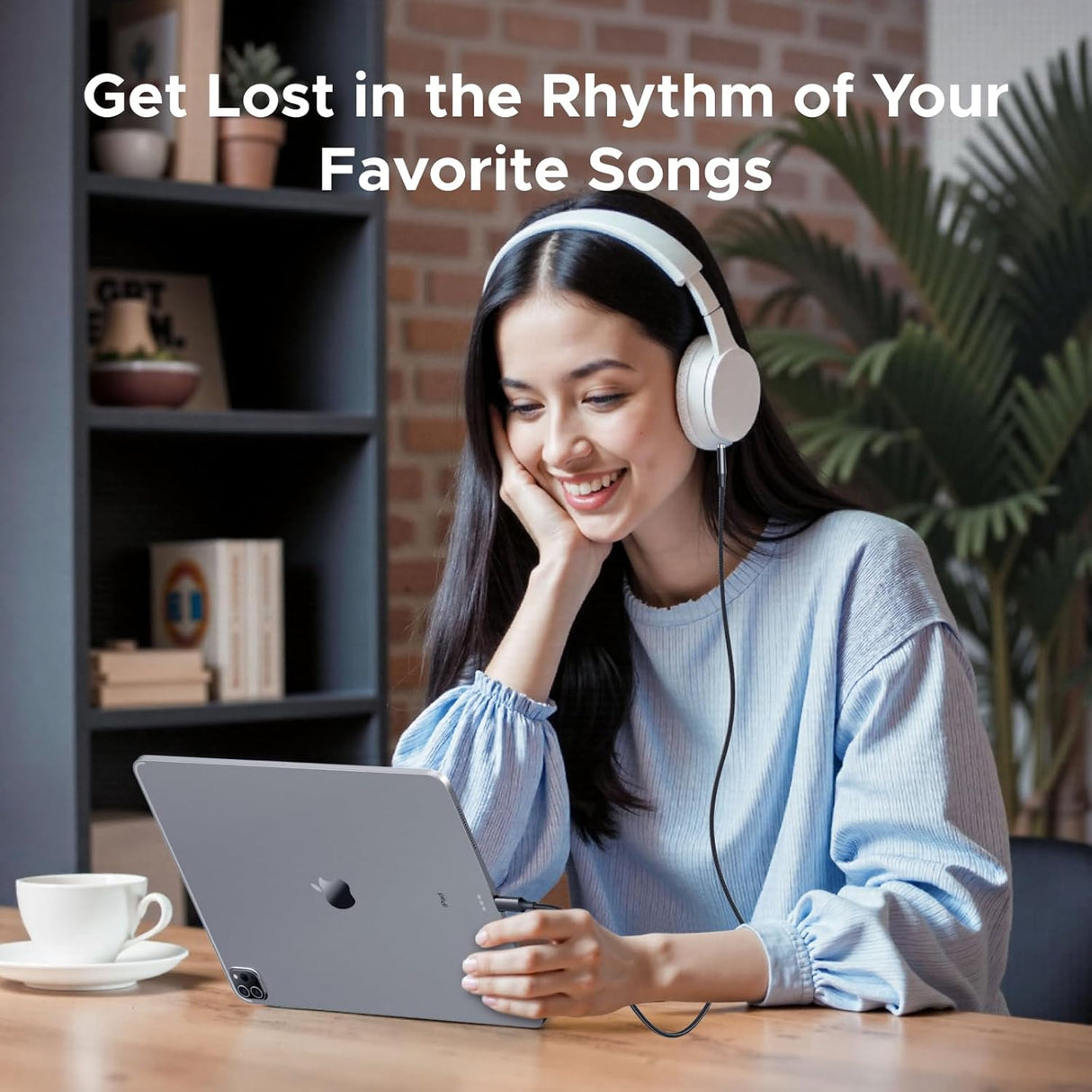 UGREEN USB-C to 3.5mm Audio Cable Hi-Res DAC Headphone Adapter iPhone 16/15 Android Type-C AUX Cord Music Cable (55734) Ugreen