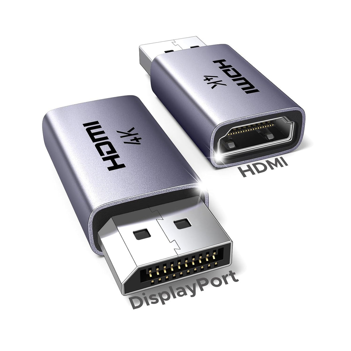 UGREEN 55935 DisplayPort to HDMI 4K adapter, 2-pack,
