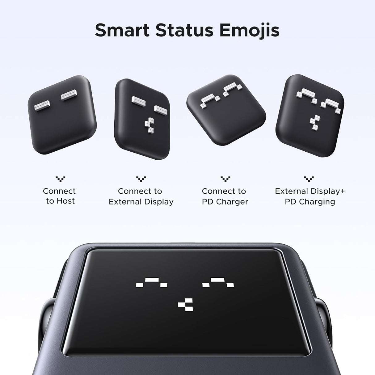 UGREEN Uno 6-in-1 USB-C Hub 10Gbps 2 USB-C 2 USB-A Data Port PD 4K 60Hz HDMI MacBook Pro Air iPad Surface XPS (35998) Ugreen