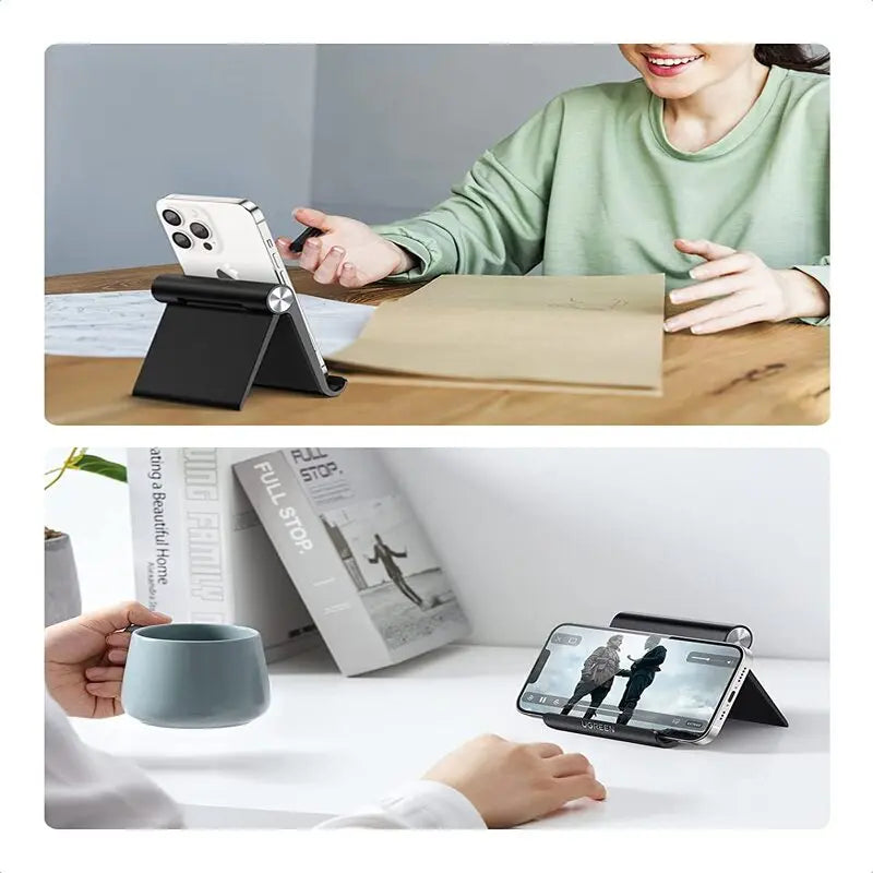 UGREEN Multi-Angle Height Adjustable Cell Phone Holder Desk Stand Mobile Phone Support Tablet Smartphone Universal (50747) Ugreen