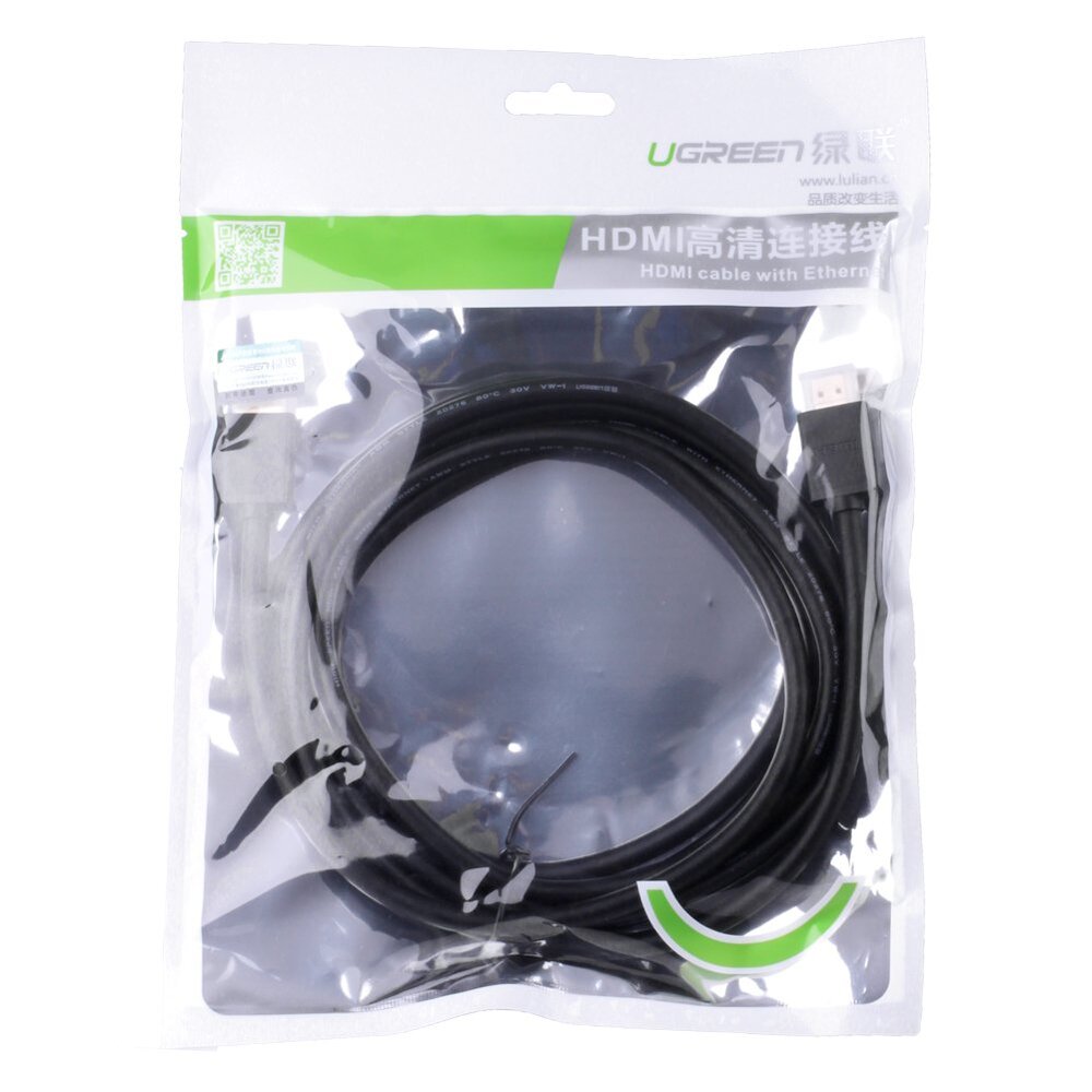 UGREEN HDMI 2.0 Cable 2M Male to Male Full Copper Ethernet High Speed 18Gbps 4K@60Hz UHD HDR PS5 Xbox TV Monitor (10107) Ugreen