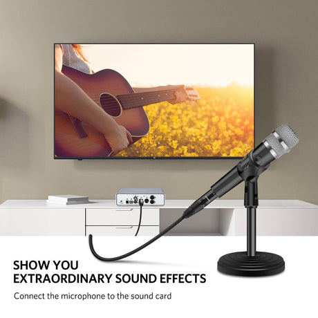 UGREEN 5M XLR Male to Female Microphone Extension Cable 3-Pin Balanced Audio Cord Studio Recording Mixer Amplifier 20712 Ugreen