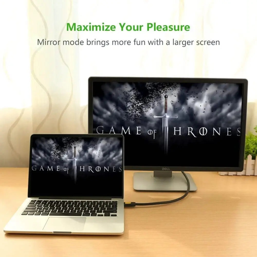 UGREEN HDMI 1.4 Cable 10M Male to Male Round 1080P@60Hz Full HD Durable HDTV Monitor Projector Gaming Console (10170) Ugreen