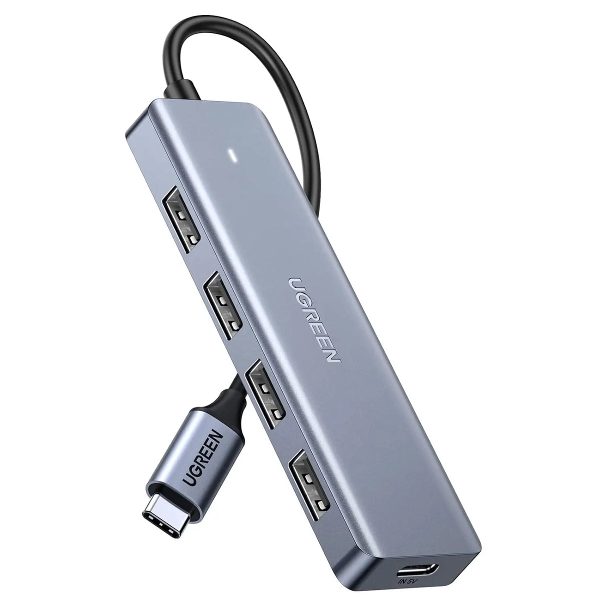 UGREEN 4-Port USB Type C Hub to USB 3.0 Adapter Micro USB Power MacBook Pro iMac Samsung Galaxy Note Dell XPS (70336) Ugreen