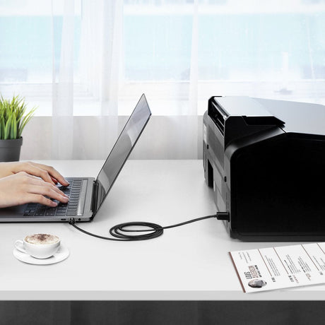 UGREEN USB C to USB Type B 2.0 Printer Scanner Cable 2M MacBook Pro HP Canon Brother Epson Dell Samsung Printer (50446) Ugreen