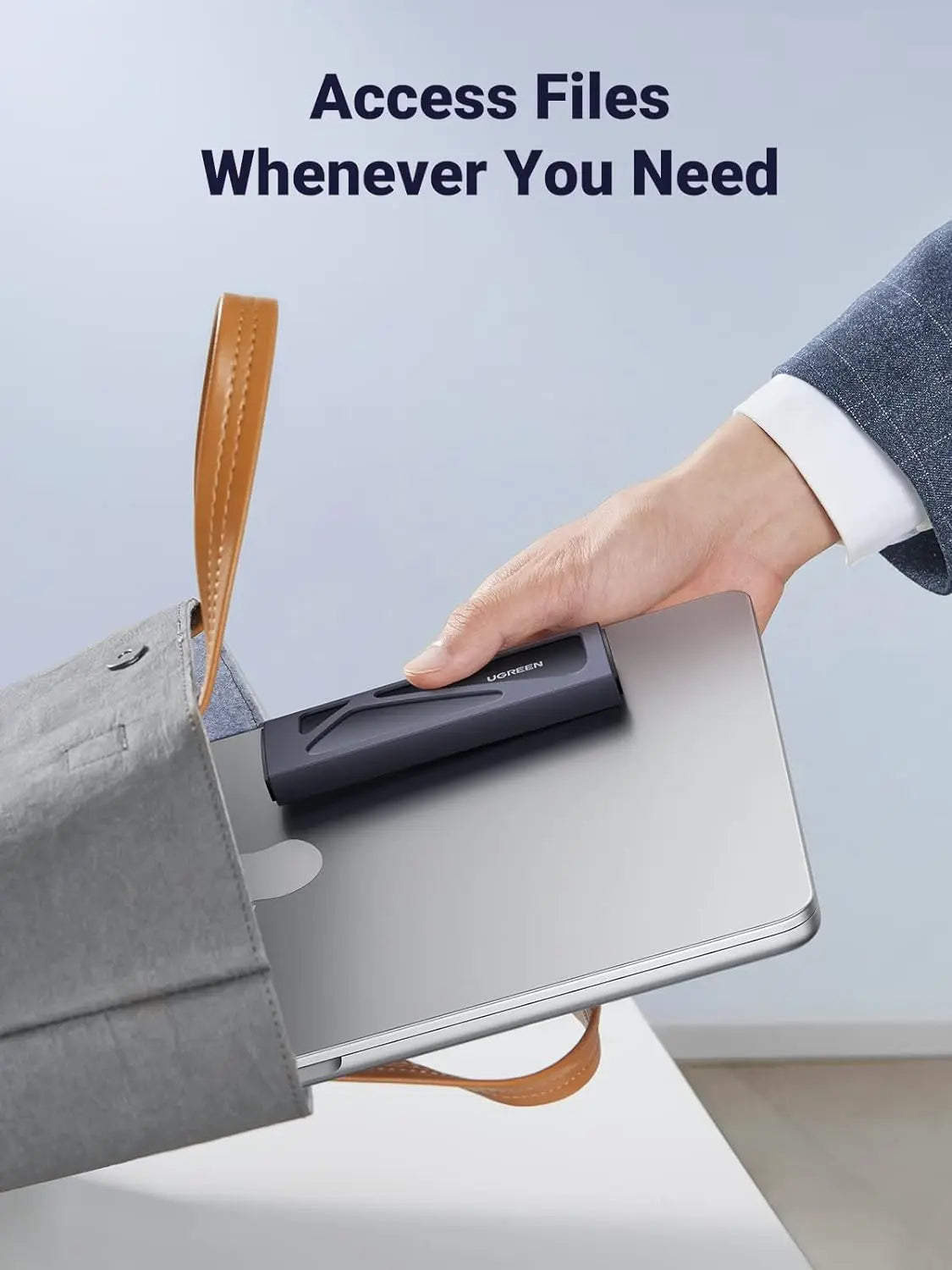 UGREEN NVMe M.2 SSD Enclosure USB 3.2 Gen 2 10Gbps High Speed Aluminum Portable M.2 to USB-C 2230 2242 2260 2280 15512 Ugreen