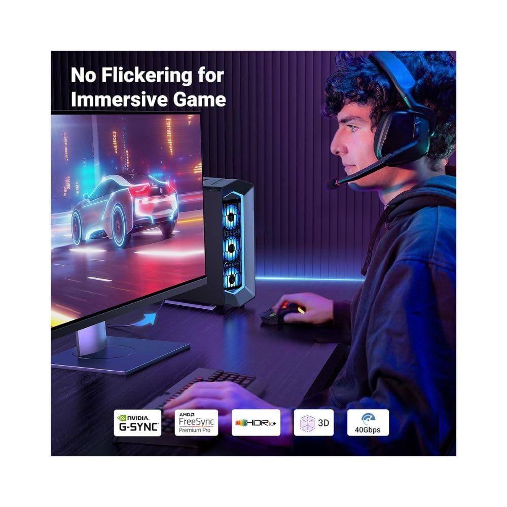 UGREEN DisplayPort Cable 2.1 2M 6ft VESA Certified DP2.0 40Gbps 16K 30Hz 8K 240Hz 4K HDR HDCP FreeSync G-Sync (15384) Ugreen