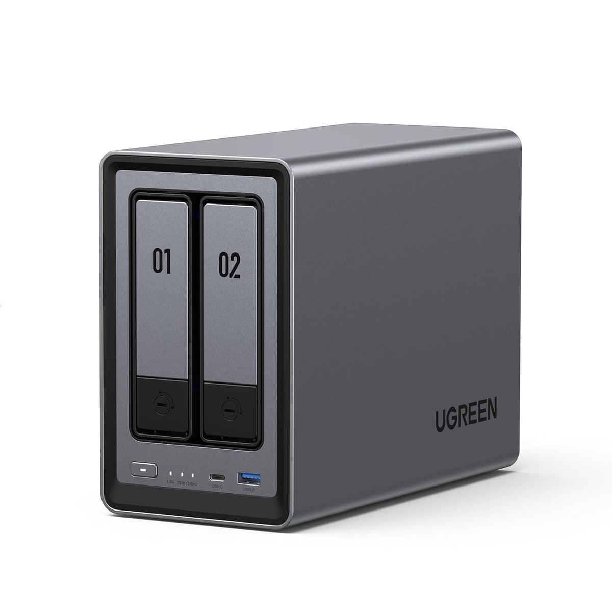 Ugreen 2-Bay NAS - Intel N Series & 8GB DDR5 RAM – Ugreen India