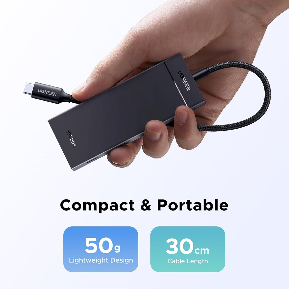 UGREEN 10Gbps USB-C Hub for PC/Laptop/MacBook Air/iPad (55334)