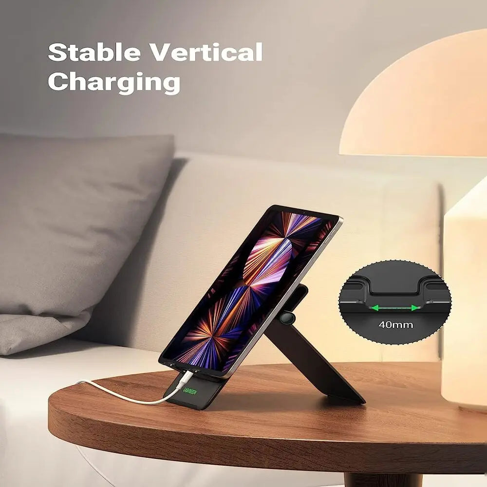 UGREEN Height Adjustable Foldable Desk Tablet Stand iPad Pro Mini Air iPhone 14 13 Pro Max Galaxy Tab S7 S6 Switch (20439) Ugreen