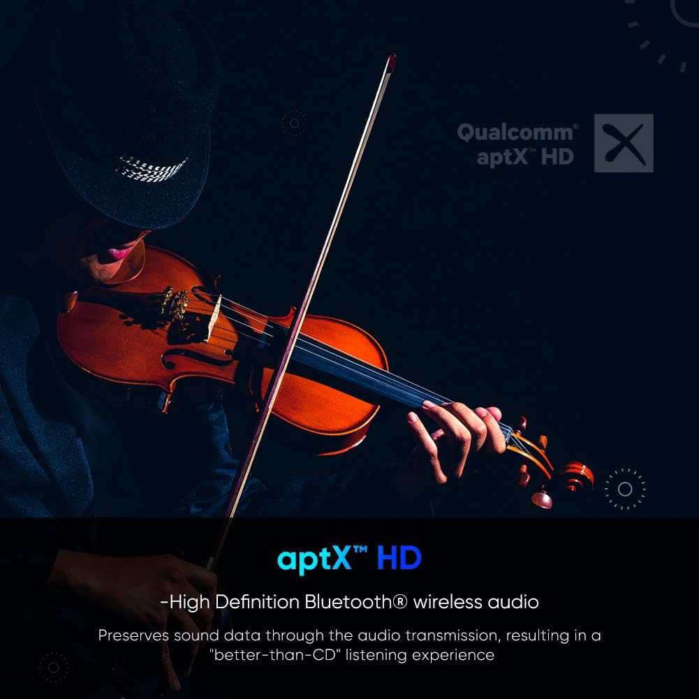 UGREEN Bluetooth 5.0 Transmitter Receiver 2-in-1 aptX Low Latency Wireless Audio Adapter TV Car AUX Optical USB 70158 - Ugreen India