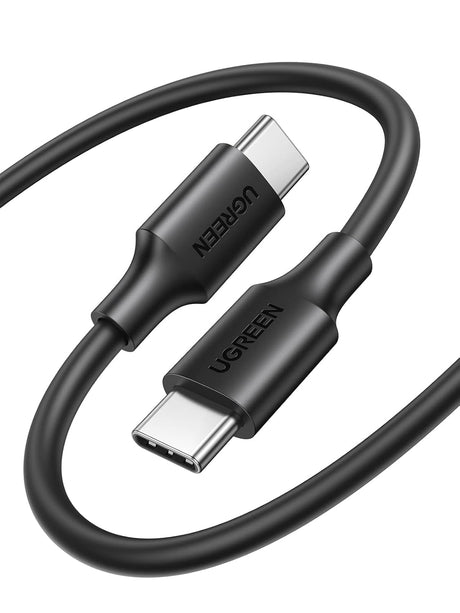 UGREEN USB C 2.0 Cable 2M 60W Male to Male Power Delivery 2.0 QC 2.0/3.0 Fast Charging Type-C Data Transfer Cable (10306) Ugreen