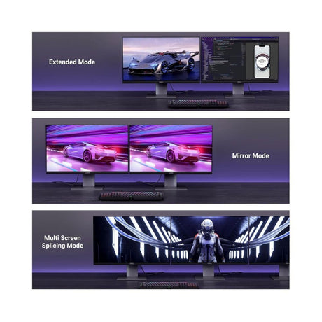 UGREEN DisplayPort Cable 2.1 2M 6ft VESA Certified DP2.0 40Gbps 16K 30Hz 8K 240Hz 4K HDR HDCP FreeSync G-Sync (15384) Ugreen