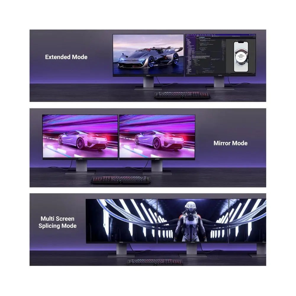 UGREEN DisplayPort Cable 2.1 2M 6ft VESA Certified DP2.0 40Gbps 16K 30Hz 8K 240Hz 4K HDR HDCP FreeSync G-Sync (15384) Ugreen