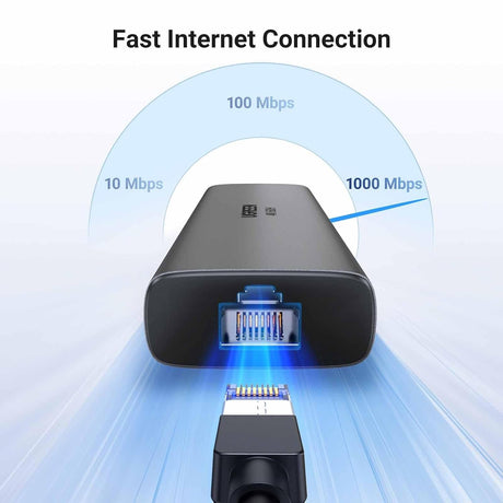 UGREEN 6-in-1 Multifunctional USB-C Hub HDMI 2 USB-A 3.2 1 USB 3.2 C RJ45 100W PD Ethernet Dock Multi Port (45000) Ugreen
