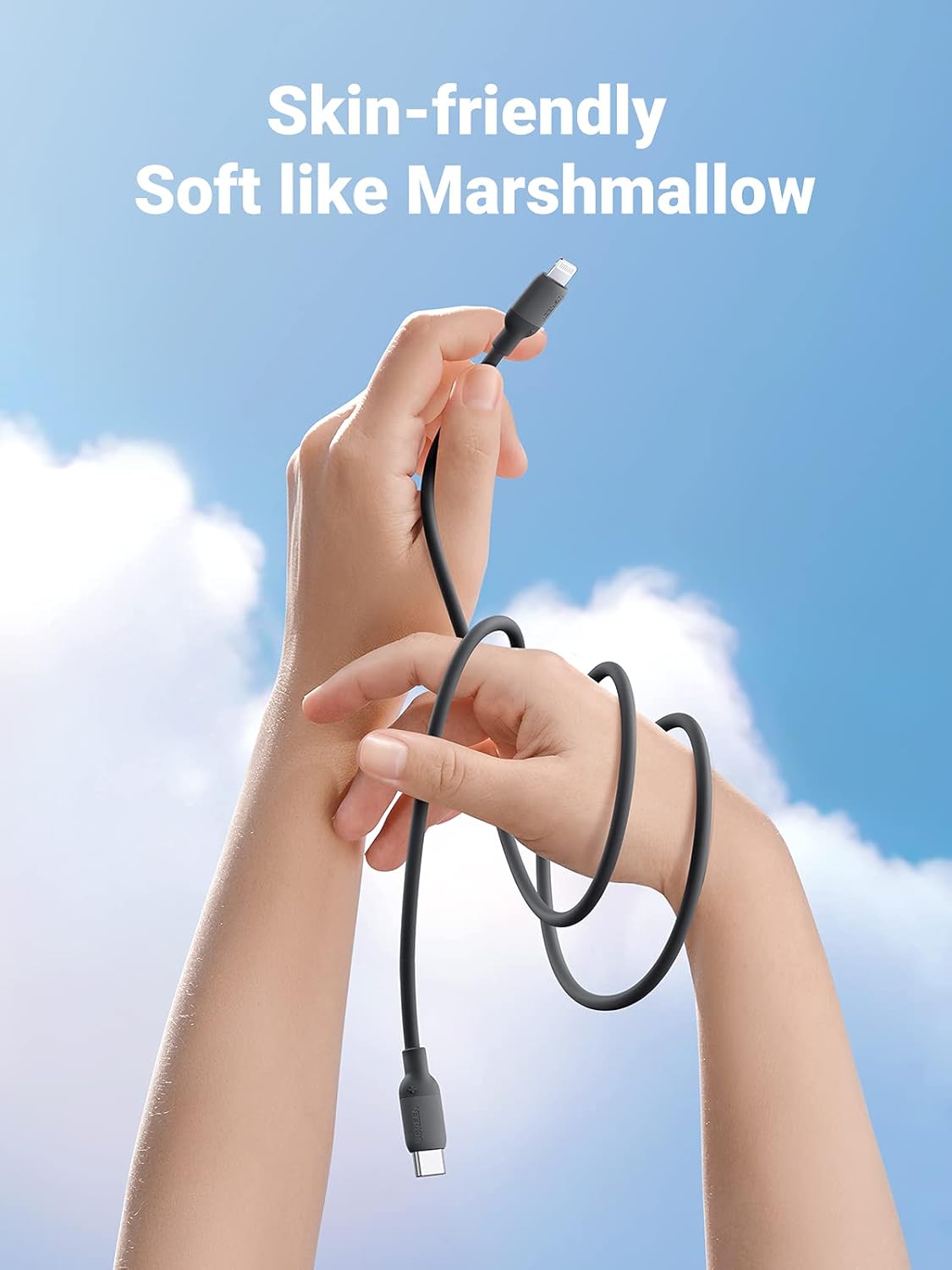 UGREEN USB C to Lightning Cable 1M MFi Certified PD 20W iPhone 13 Pro 12 11 X 8 iPad AirPods MacBook Fast Charge (20304) Ugreen