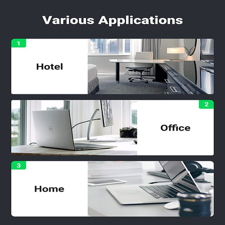 UGREEN Cat6 Ethernet Extension Cable 3M F/UTP RJ45 Male to Female 1000Mbps Gigabit Router PS5 Xbox Smart TV PC (11282) Ugreen