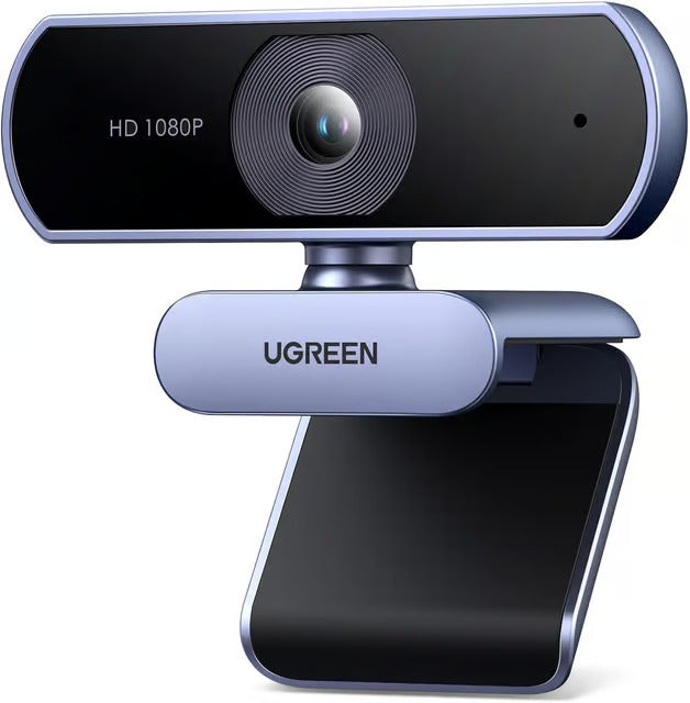 UGREEN USB Webcam 1080P 30fps with Microphone Auto Light Correction 85° View Live Streaming Video Calling PC Web Cam 15728 Ugreen