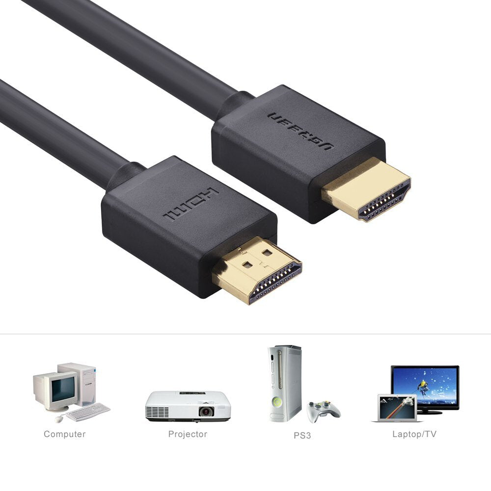UGREEN HDMI 2.0 Cable 1.5M High Speed 18Gbps 4K@60Hz UHD HDR Ethernet Full Copper PS5 PS4 Xbox TV Monitor Laptop (60820) Ugreen